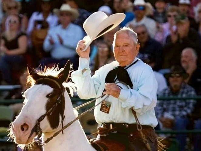 ‘King of Cowboys’ Rodeo legend Cotton Rosser dies at 93